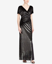 Lauren Ralph Lauren Womens Metallic Velvet Gown 2 - £84.40 GBP