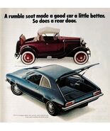 1972 Ford Pinto Advertisement Vintage Automobile Runabout Roadster DWW10D - $456.77 MXN