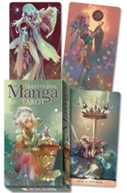 Traditional Manga By Shou Xueting Tarot Card Deck &amp; Booklet Set Lo Scarabeo - £19.34 GBP