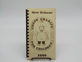 Vintage 1990 St. Michael&#39;s Chef&#39;s Charity New Orleans Cook Book - £15.58 GBP