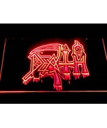 Death Metal Illuminated Led Neon Sign Home Decor, Room, Lights Décor Cra... - £21.10 GBP+