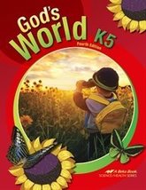 God&#39;s World K5 - Abeka 5 Year Old Kindergarten Science Student Text Book [Paperb - £14.38 GBP