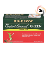 3x Boxes Bigelow Constant Comment Green Tea | 20 Pouches Per Box | 1.18oz - €9,87 EUR