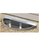 Sloped Heavy-Duty Window Well Cover (Polycarbonate, 40&quot; Width x 17&quot; Length) - $169.02 CAD