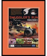 Smuggler&#39;s Run 2000 Playstation PS1 11x14 Framed ORIGINAL Advertisement - £27.17 GBP