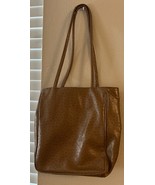 Bueno brown Carryall ostrich tote bag - $591.12 MXN