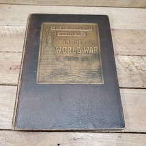 Rare 1919 Wwi Book Shelby County Shelbyville Illinois In The World War - £87.96 GBP