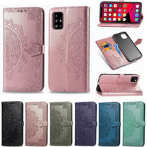 Leather Wallet Flip Magnetic Back Cover Case For Samsung Galaxy S20 Plus S10 A51 - £46.30 GBP