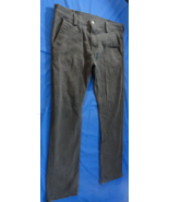 ORIGINAL LEVIS LEVI STRAUSS 511 STRAIGHT LEG JEANS BLACK MENS 38X31 - €18,81 EUR
