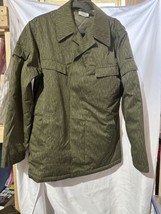 VTG East German Winter Camo Insulated Uniform Coat Rain Pattern DDR NOS GR52 - £89.54 GBP
