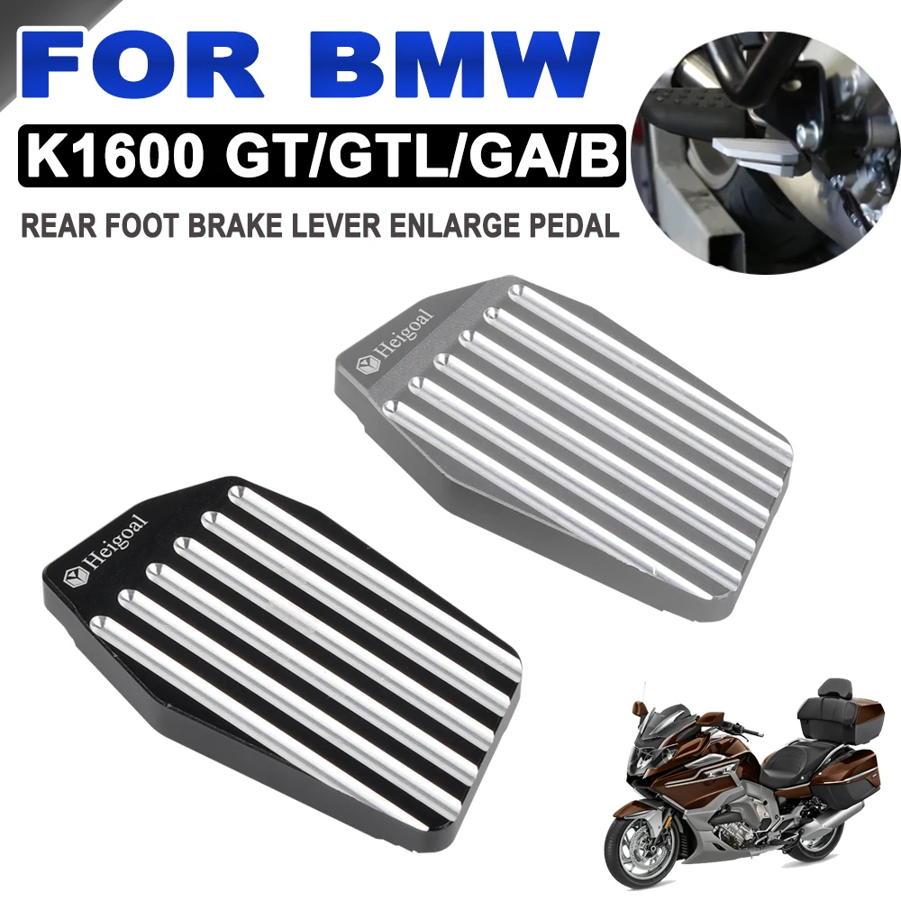 Motorcycle Rear Foot Brake Lever Peg Pad Extension Enlarge Extender For BMW - £23.34 GBP+