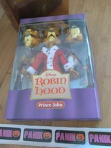 Super7 Disney Ultimates Robin Hood Prince John 7&quot; Action Figure - £62.75 GBP