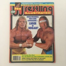 Pro Wrestling Illustrated Magazine October 1989 Lex Luger Hulk Hogan No Label VG - £10.50 GBP
