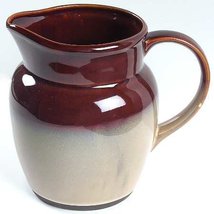 Sango Nova-Brown 80 Oz Pitcher, Fine China Dinnerware - £54.55 GBP