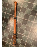 Negan Costume Hard Rubber Baseball Bat Prop Barbed Wire 33.5&quot; Pre-Owned/... - $547.76 MXN