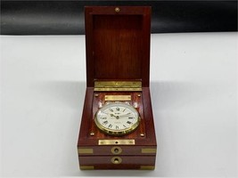 Beautiful Collectable Neiman Marcus Presentation Clock In Rosewood Case - £117.43 GBP