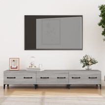 TV Cabinet Grey Sonoma 150x34,5x30 cm Engineered Wood - £43.29 GBP