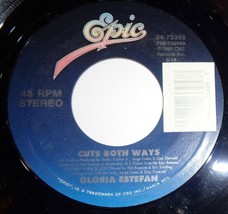 Gloria Estefan 45 RPM Record - Cuts Both Ways / Nothin&#39; New A11 - £3.08 GBP