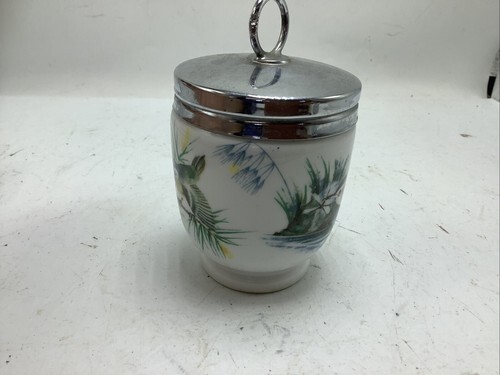 Vintage Royal Worcester Egg Coddler - Birds Item image 3