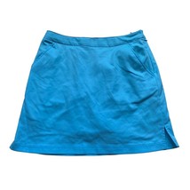 Greg Norman Skort Womens Size 6 Golf/Tennis Skirt Shorts Activewear Blue - £9.39 GBP