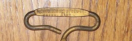 Old Ice Tongs Consumers Ice &amp; Fuel Company City Products New Castle Indiana Ohio - £75.93 GBP