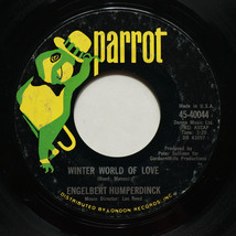 Engelbert Humperdinck  - Winter World Of Love / Take My Heart 45 Vinyl 7&quot; Single - £3.41 GBP