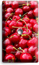 Sweet Red Farm Cherries Light Dimmer Cable Plates Kitchen Dining Room Home Decor - £7.90 GBP