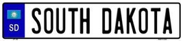 South Dakota Novelty Metal European License Plate EP-109 - £17.26 GBP