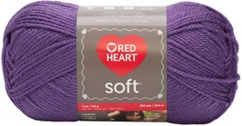 Red Heart Soft Yarn Lavender 1 Pack of 1 Skein - $21.69