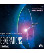 1994’s STAR TREK GENERATIONS original Dennis McCarthy soundtrack CD - $190.20 MXN