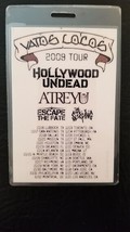 VATOS LOCOS / HOLLYWOOD UNDEAD - ORIGINAL 2009 TOUR LAMINATE BACKSTAGE PASS - $100.00