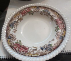 Johnson Brothers Devonshire pattern Rim Rimmed 8&quot; Shallow Soup Bowls - £7.60 GBP