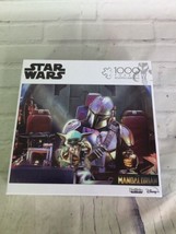 Star Wars The Mandalorian Baby Yoda 1000 Piece Jigsaw Puzzle by Buffalo Games - £10.89 GBP