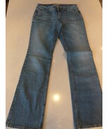 Lei Ashley Jeans Womens Size 9  Blue Ultra low rise Low Rise Boot Cut  W... - $22.85 CAD