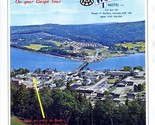Adams Motel &amp; Restaurant Brochures Gaspe Quebec Canada 1970&#39;s - £21.77 GBP