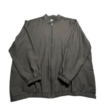 Vintage Bon Worth Jacket Womens Full Zip Brown Side Pockets See Measurem... - $21.11