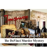 DaVinci Murder Mystery dinner PARTY game. Instant Download. | Printable ... - $19.95