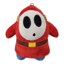 Super Mario Bros Shy Guy 7&quot; Plush Red Collectible Stuffed Toy Red - $13.95