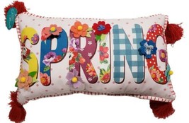 The Pioneer Woman Decorative Oblong Throw Pillow Spring New with Tag - $15.83