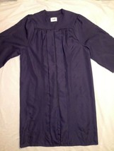 Jostens Navy Blue Halloween Graduation Gown 5&#39;7&quot;-5&#39;9&quot; Judge Angel Demon Costume - £15.27 GBP