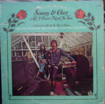Sonny &amp; Cher-All I Ever Need Is You-LP-1972-EX/VG - £4.00 GBP