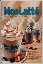 Dairy Queen Poster Backlit Plastic Moo Latte Frozen Blended Coffee 17x25 dq2 - $80.63