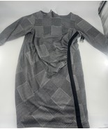 Soho Apparel Dress Plus 2X Sheath Black White Round Neck Women Career Wo... - €20,82 EUR
