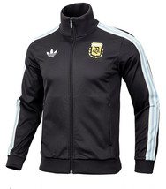 Adidas Argentina Training Jacket Men&#39;s Soccer Top Sports Shirts Asia-Fit IU2155 - £94.60 GBP