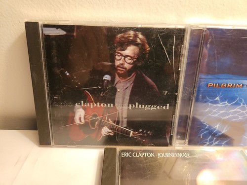 Lot of 3 Eric Clapton CDs: Unplugged, Pilgrim, Journeyman Item image 2