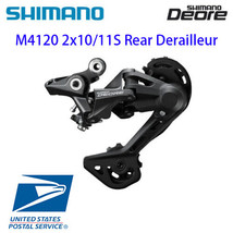 Shimano Deore RD-M4120 Shadow 2x10/11 Speed Long Cage SGS Rear Derailleu... - $561.68 MXN