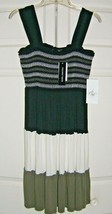 Lord &amp; Taylor &quot;Spense&quot; Size Small Black; Green &amp; Ivory Ladies Sundress (NEW) - £31.07 GBP
