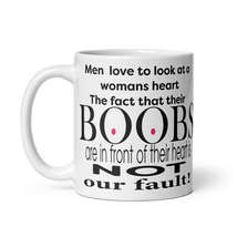 Men love to look at a womans heart. The fact that their BOOBS are in fro... - £14.25 GBP+