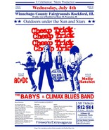 Cheap Trick 17 x 27 Rockford Illinois Fairgrounds Reproduction Poster - ... - £35.38 GBP