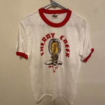 vintage Cherry Creek Motocross T shirt White  mens medium new  without tags - £30.50 GBP